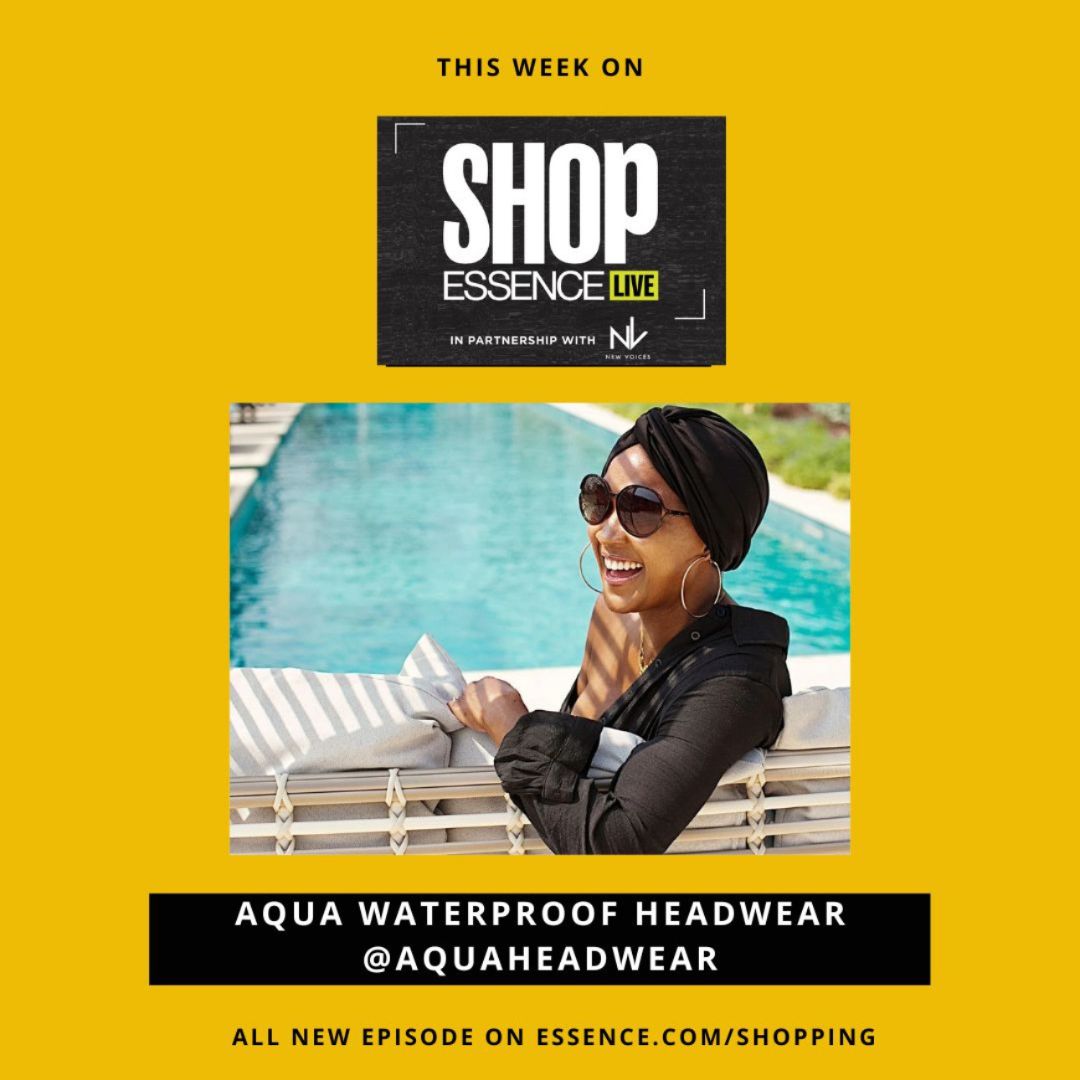 AQUA Waterproof Headwear Featured on Shop Essence Live!