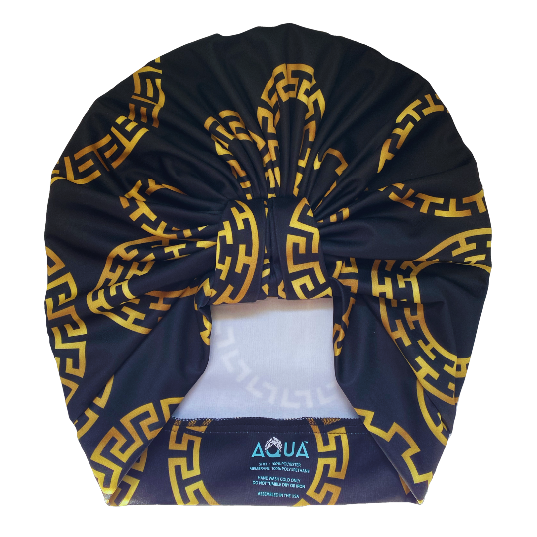 AQUA Luxe Banded Turban (Icon)